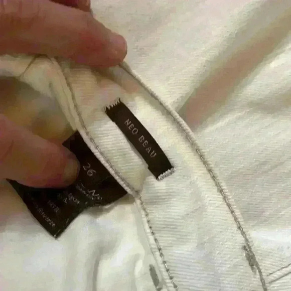 JAMES JEANS Skinny White 19371 Size 26 - Picture 4 of 6